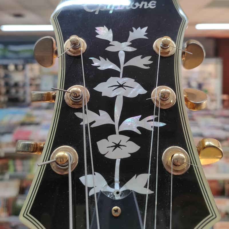 1986 – 2007 Epiphone Sheraton II Vintage Sunburst