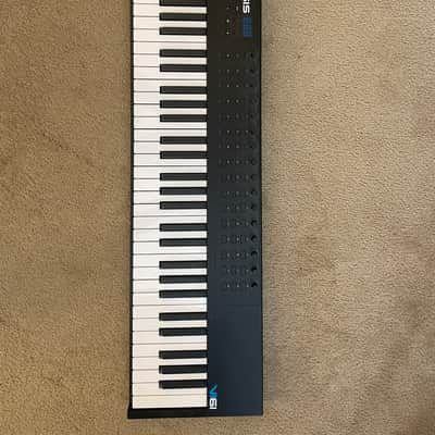 Alesis VI61 USB MIDI Keyboard / Pad Controller 2010s - Black, with Stand and Sustain Pedal