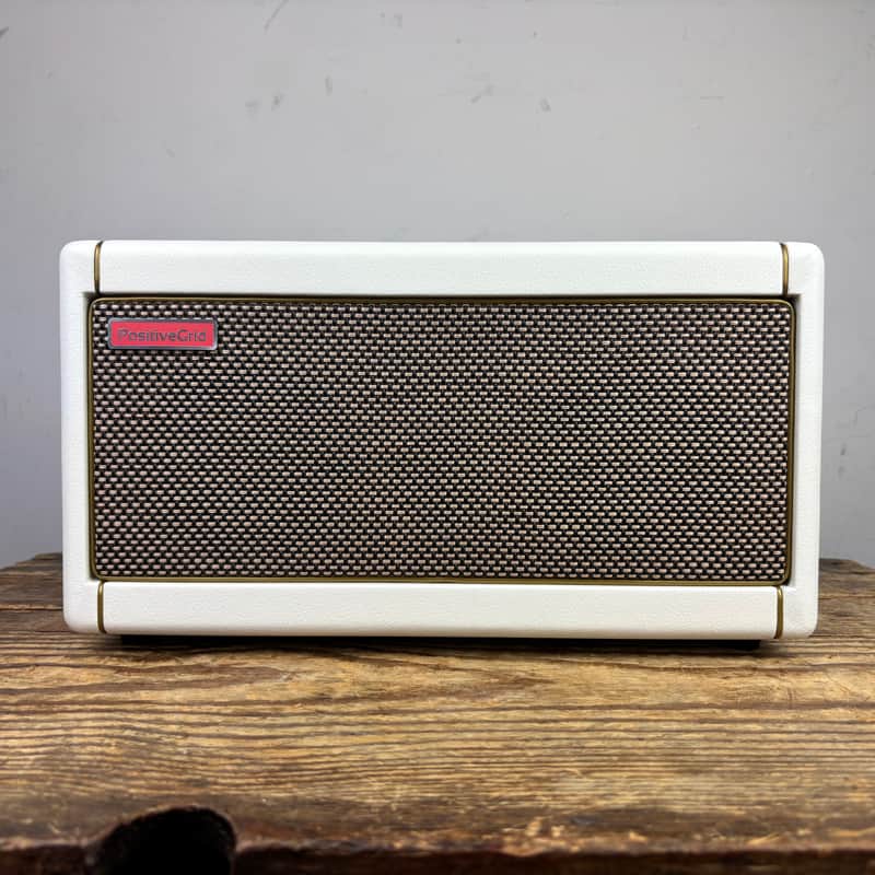 Positive Grid Spark 40-watt 2x4" Combo Amplifier - Pearl White image 1