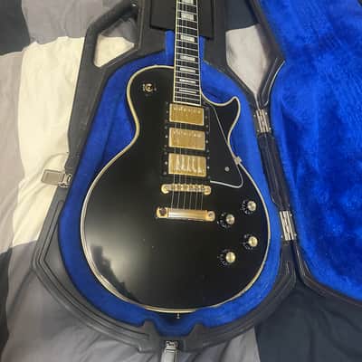 Gibson Les Paul custom 1976-1977  - Black beauty image 1