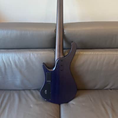 Ibanez EHB1505MS-PLF Bass Workshop Pacific Blue Burst Flat image 3