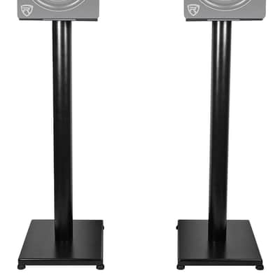 (2) Rockville HD5B 5" Powered Bookshelf Speakers Bluetooth Monitors w/29" Stands image 11