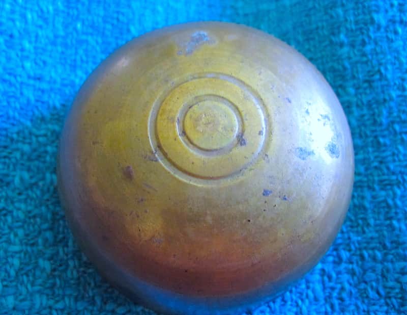 Japanese Rin Singing Bowl Cup Chime - Vintage image 1