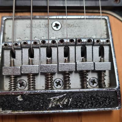 1983 Peavey T-60 Made in USA T60 Natural Ash with Original Hard Case! Coil Split Phase Switching Humbuckers - Epic American Vintage 80s 1980's electric guitar image 4