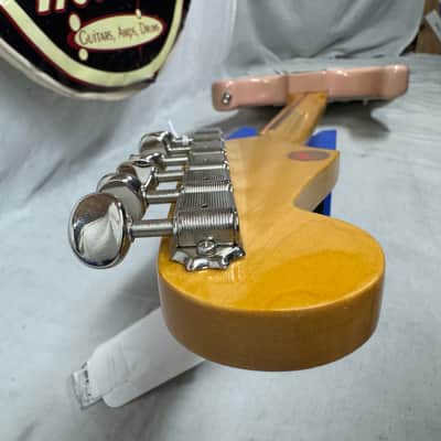 Fender ST-54 st54 1954 Reissue Stratocaster Guitar - MIJ Made In Japan 1996 - 1997 - Shell Pink / Maple neck image 25