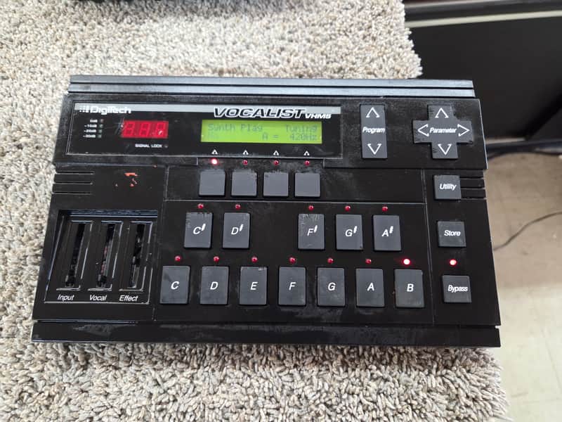 DigiTech Vocalist VHM5 Harmony Module 1992 - Black image 1
