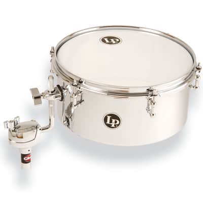 Latin Percussion LP 12" LP812-C Mountable Drum Set Timbale - Chrome (LP812-C) | Musician Madness image 2