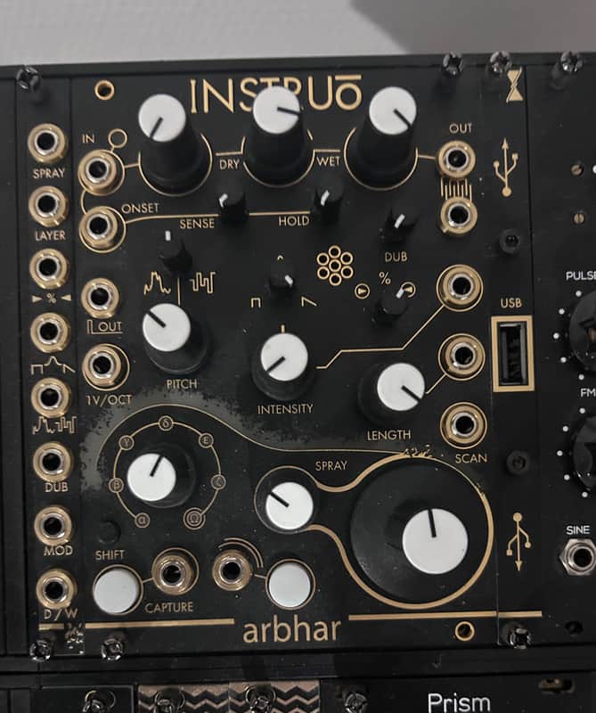 Instruo arbhar Eurorack Module + cv and usb expanders image 1