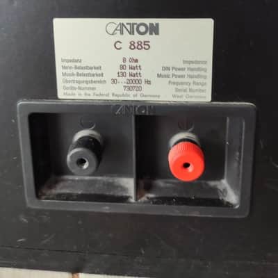 Canton C 885 Rare Vintage Floorstanding Speakers Working Stereo Hi-Fi Warranty image 14