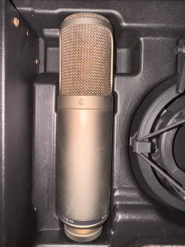 Immagine RODE K2 Large Diaphragm Multipattern Tube Condenser Microphone w/ NOS Valvo Tube - 1