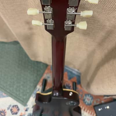 Epiphone "Inspired by Gibson Custom" '59 Les Paul Standard - Washed Cherry Sunburst image 10