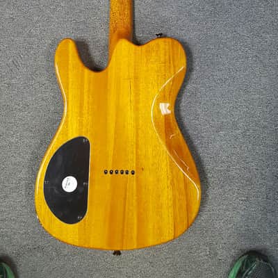 Fender Custom Telecaster Flame Maple Top Amber, 5lbs 11oz!! image 4