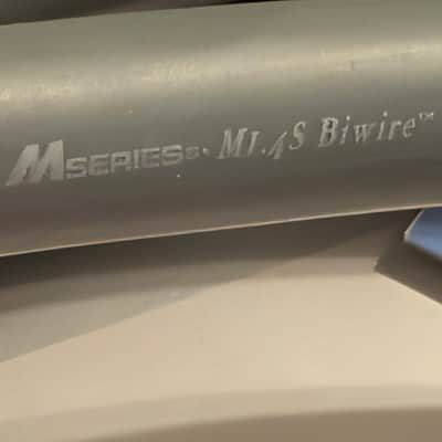 Monster Cable M-Series M1.4s Biwire 10ft Speaker Cables Pair MINT CIB Case image 13