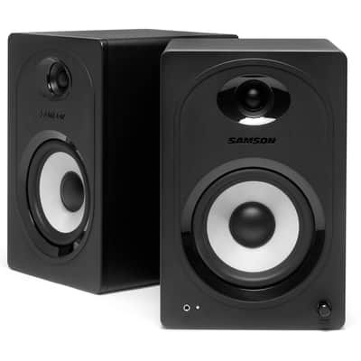 Samson MediaOne M50BT Powered Studio Monitors with Bluetooth image 2