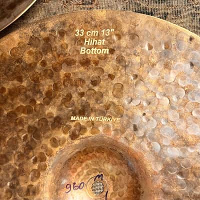 Rare BOSPHORUS HYRBID Master Hihats 13” 740 960 g LIGHT Complex Airy! MINT! image 5