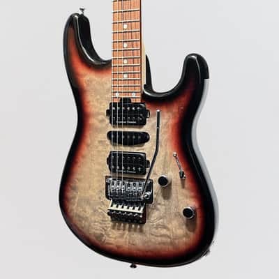 Charvel MJ San Dimas Style 1 HSH FR M QM Electric Guitar - Midnight Glow image 3
