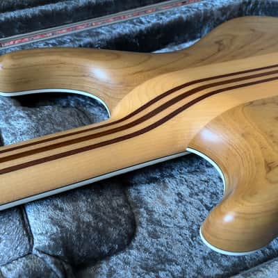 Mayones Regius 7 Spalted Maple 4a Trans Natural Satin 2018 - Trans Natural Satin image 9