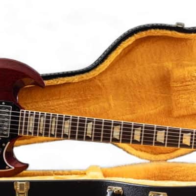 Gibson Custom Murphy Lab 1964 SG Standard Reissue w/ Maestro Ultra Light Aged Cherry Red image 10
