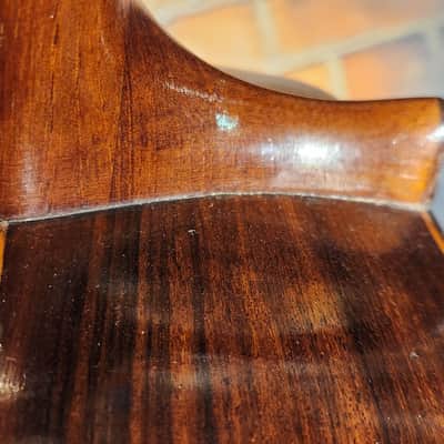 Antique 1920 Juan Pastor Classical Guitarra Natural-Brazilian Rosewood-Restored-Amazing Tone-w/ OHSC image 15