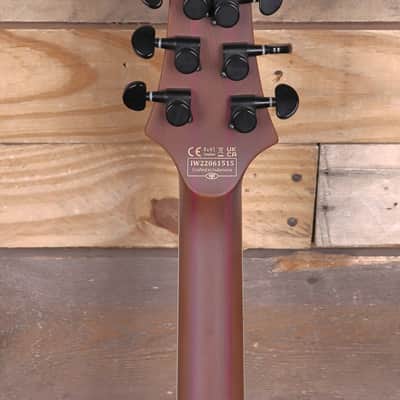 Schecter C-1 Exotic Spalted Maple Electric Guitar Satin Natural Vintage Burst image 7
