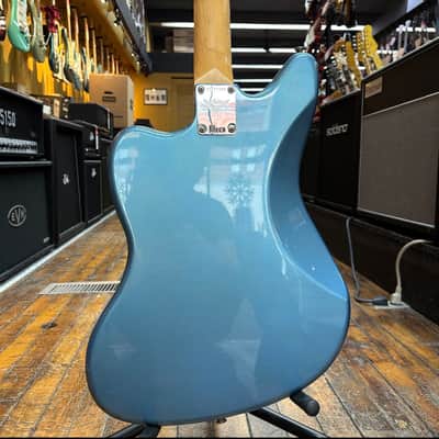 Fender Custom Shop 1964 Jaguar Journeyman Relic Electric Guitar Faded Aged Lake Placid Blue w/Hard Case image 12