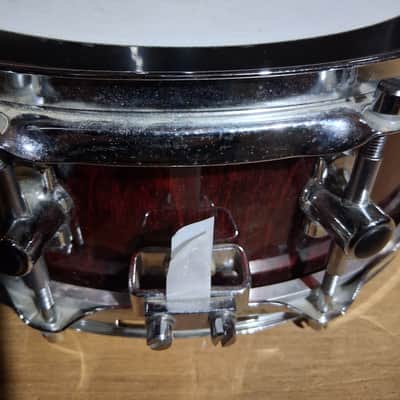 Sonor S Class Snare Drum (1st Gen.) 1997 - Cherry Red image 9