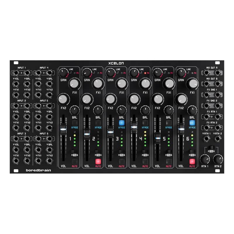 Boredbrain Music Xcelon Eurorack Mixer Module image 1