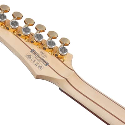 Ibanez S Axe Design Lab Multi-scale 6 String Electric Guitar - Midnight Arctic Ocean Matte (SML721MAM) image 4