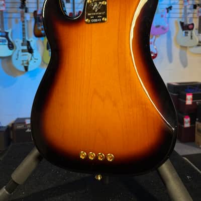 Fender 75th Anniversary American Professional II PJ Precision Bass 2026 - 2-Color Sunburst w/ Case, Free Plek 313 image 9