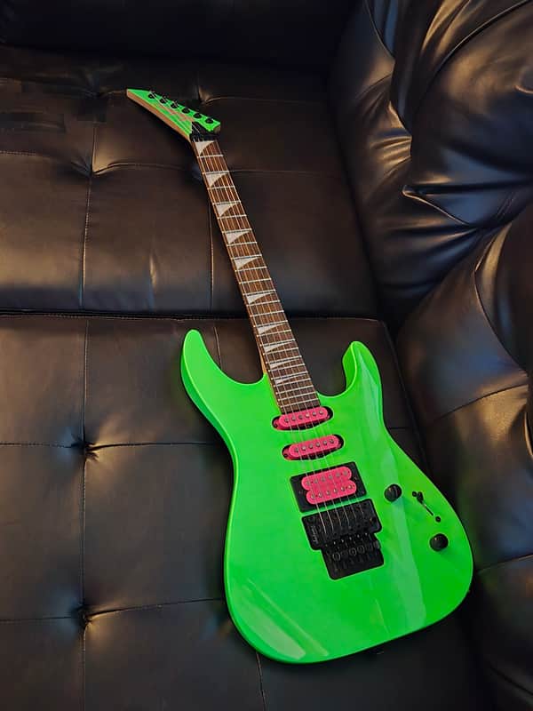 Jackson X Series DK3XR HSS Dinky 2021 - Present Neon Green image 1