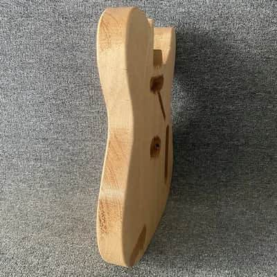 DIY Basswood Single Cut Guitar Tele Style Basswood Body image 4