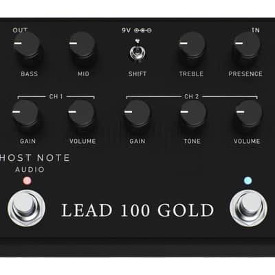Ghost Note Audio Lead 100 Gold Preamp Pedal
