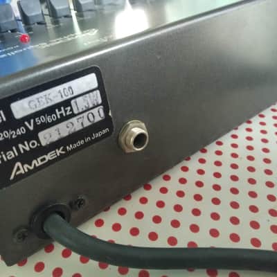 Amdek GEK-100 Roland ge 10 graphic equalizer pedal | Reverb