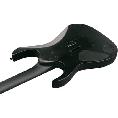 Ibanez RGRB620 RG Iron Label 6-String Electric Guitar - Black image 8