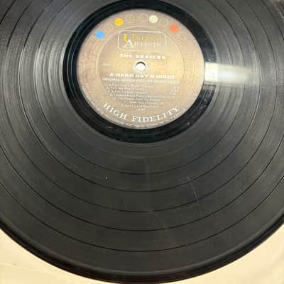 Vintage Beatles vinyl records 1964/1968 Capitol Rainbow UA Apple image 15