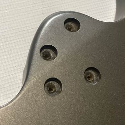 2010's Indonesian Ibanez RG5EX1 Grey Pewter Basswood Guitar Body Floyd Ready image 12