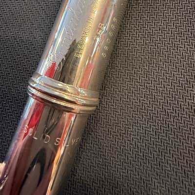 Gemeinhardt 3SB Open Hole Intermediate Flute Mid-Late 90s - Solid Silver image 3