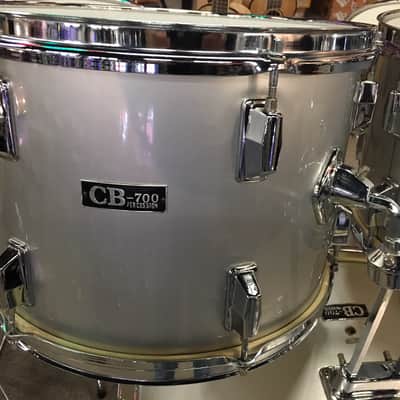 Incredible 5 piece CB700 Drum Kit w/ Stands, Bass Pedal, Tom Mount Remo Sound Master USA Heads image 6