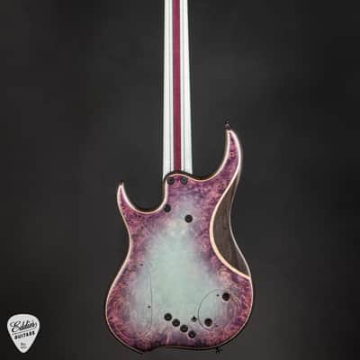 Dingwall Master Series Z3 5-String - Pastel Blue to Trans Purple Reverseburst #7999 image 5