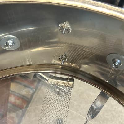 Premier 5X14" steel snare drum (TL-416) 60's - chrome image 14