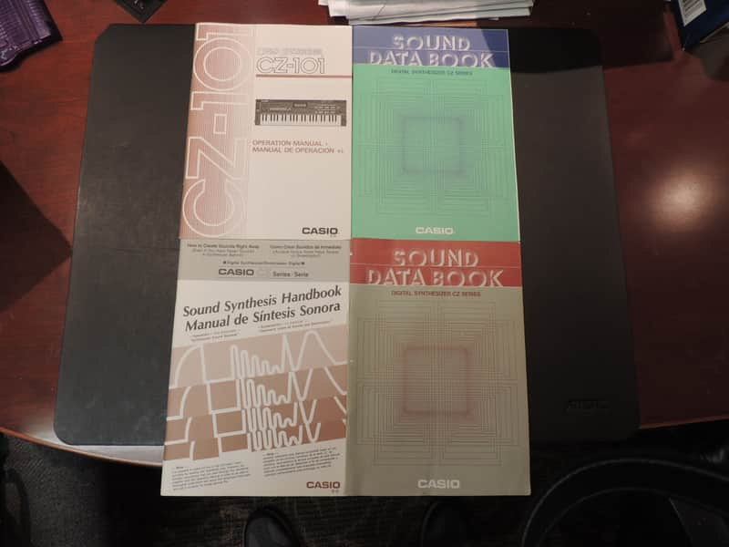 Casio CZ-101 Operation Manual, Sound Data Book & Sound Synthesis Handbook [Three Wave Music] image 1