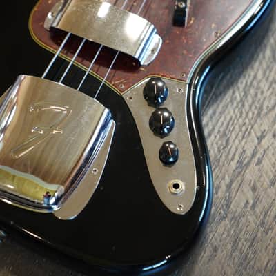 2024 Fender Custom Shop '68 Jazz Bass Relic Electric Bass Aged Black + COA OHSC image 3