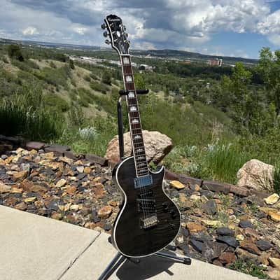 Epiphone Nighthawk Custom Reissue 2011 - Trans Black image 2