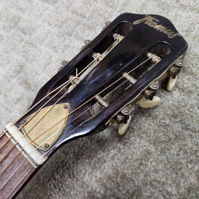 Vintage 1960s Framus 6305 Parlor Guitar image 11
