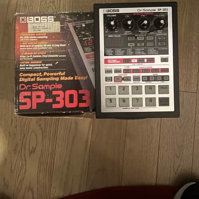 Boss SP-303 Dr. Sample 2000s Silver with Original Box, Power Supply, SM Card e Manual image 8