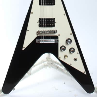 Immagine 1997 Gibson Flying V '67 Reissue ebony w/ ebony fretboard - 1