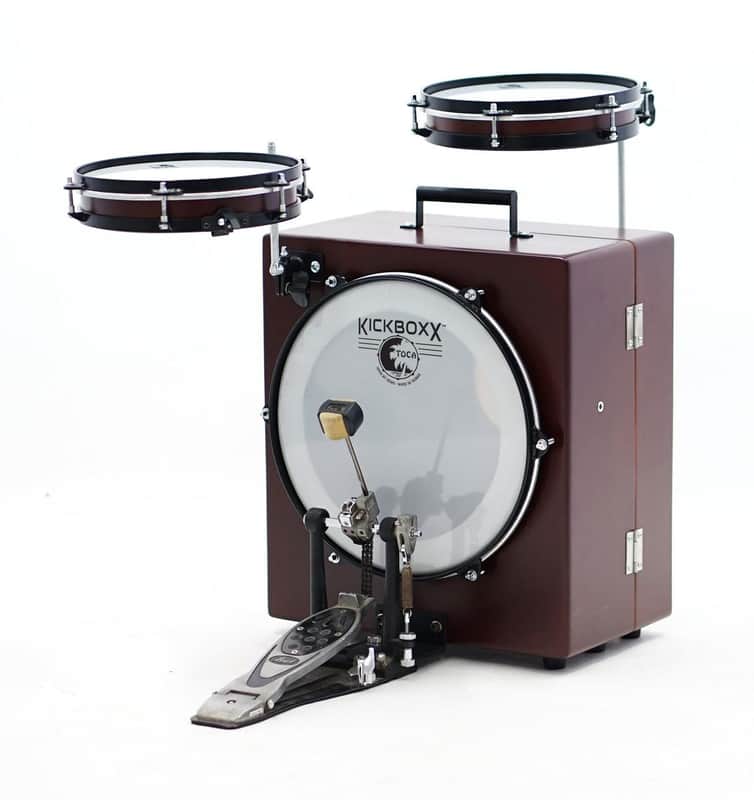 Toca Percussion Kickboxx Suitcase Drum Set image 1