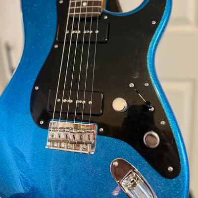 2023 Fender Custom Shop Limited Edition Dual P-90 Stratocaster Closet Classic Relic - Blue Sparkle image 10