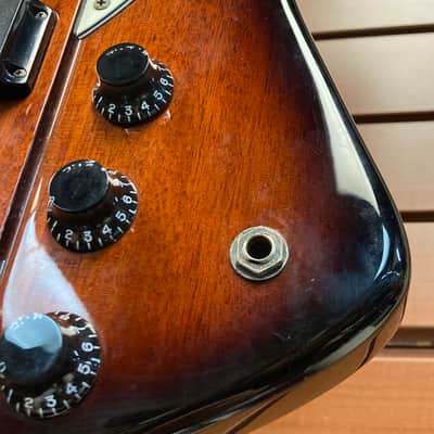Epiphone Thunderbird E1 in Vintage Sunburst w/Case image 6