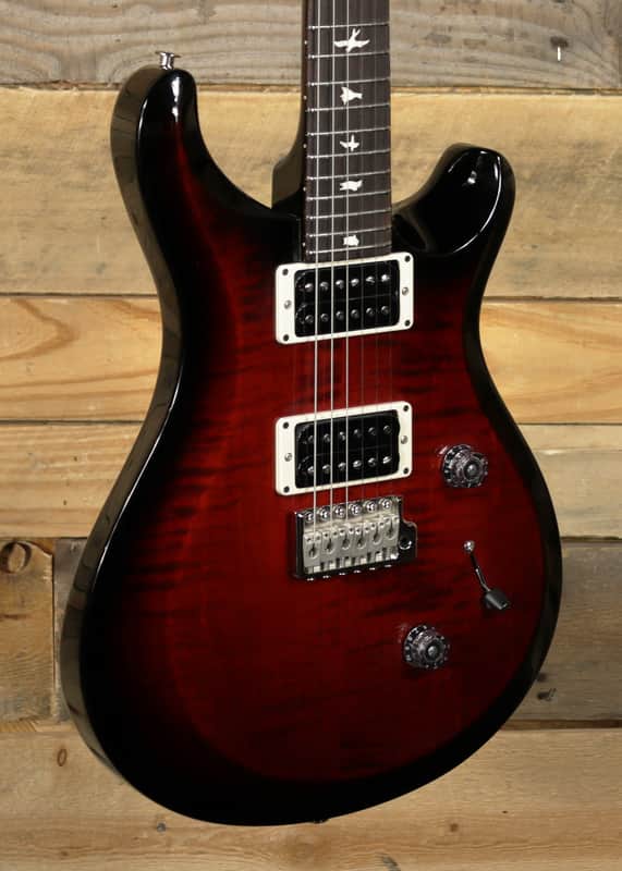 PRS S2 Custom 24 Electric Guitar Fire Red Burst w/ Gigbag "Floor Model Demo" image 1